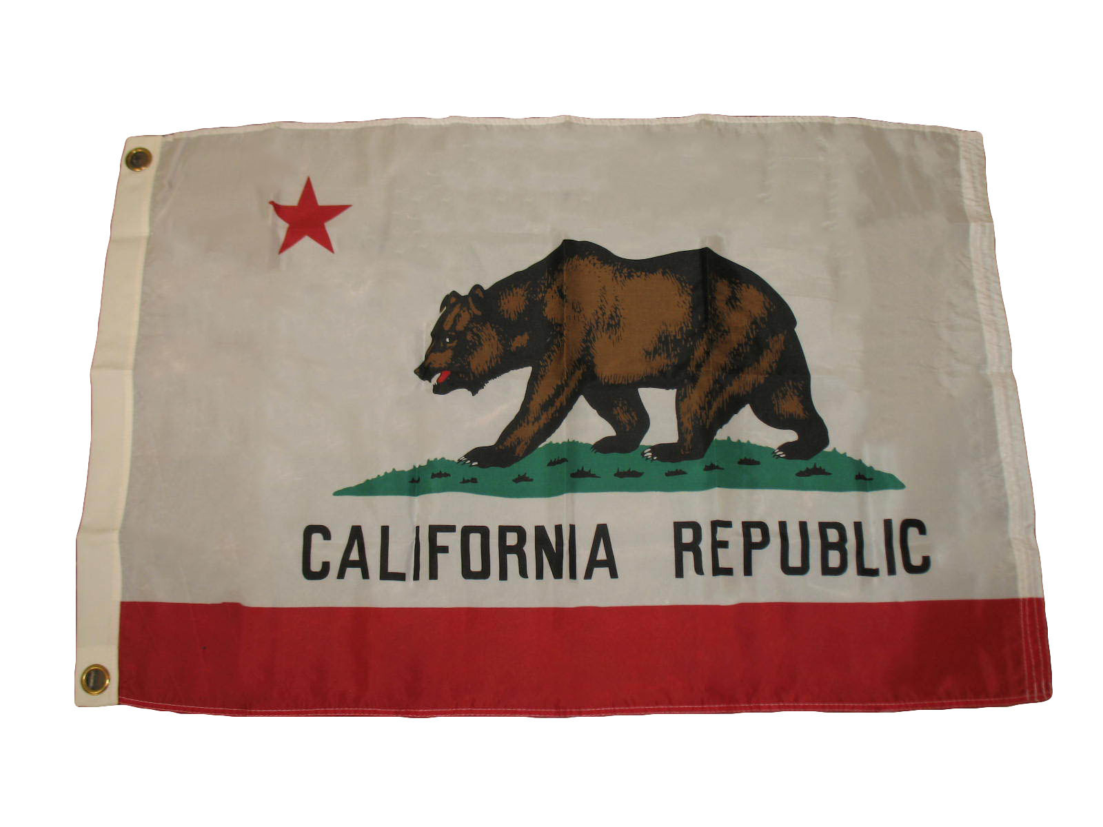 2x3 California Republic Super Poly Premium Quality Flag Banner Grommets 100D gallery