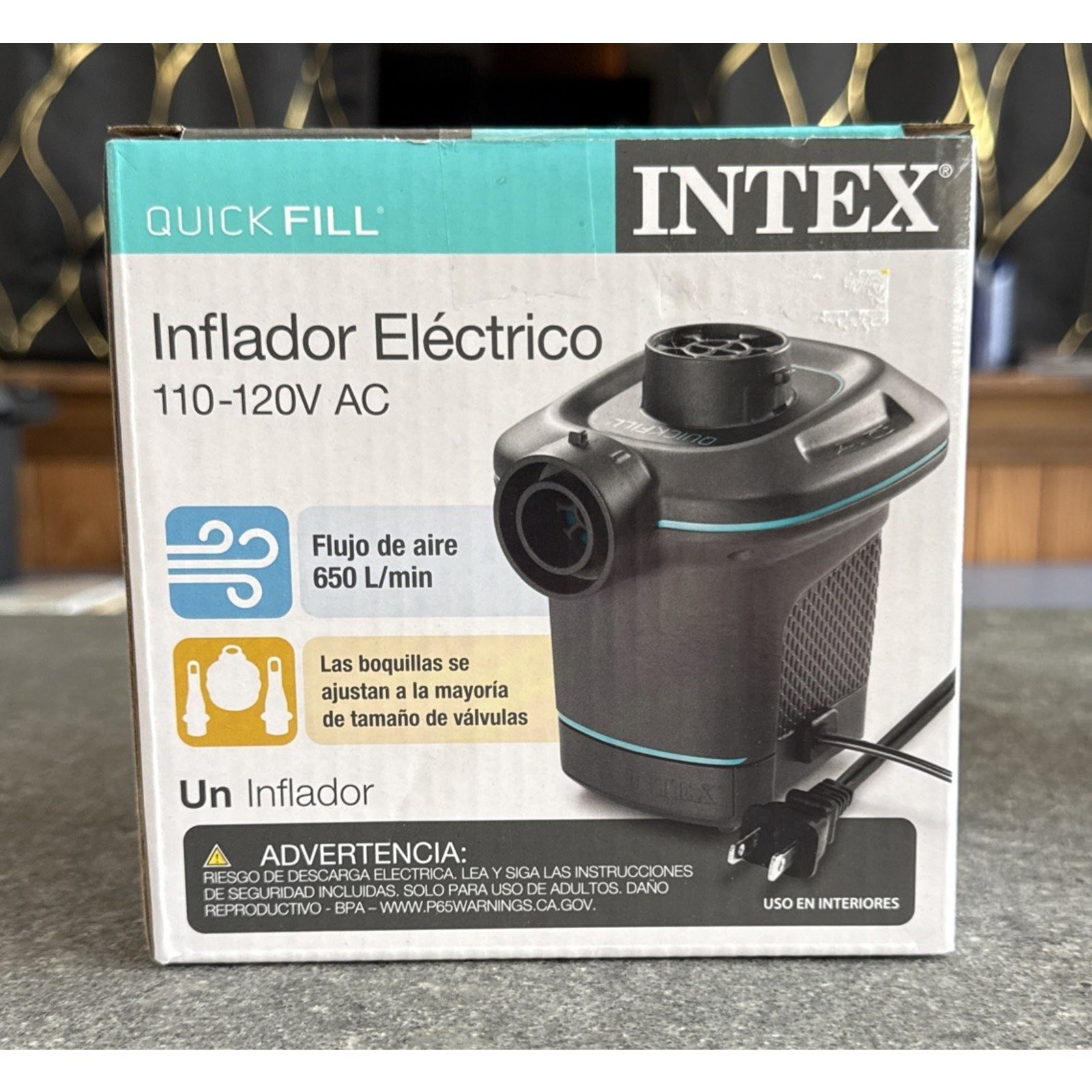 Intex 66639E Quick-Fill 120V AC Electric Air Pump gallery
