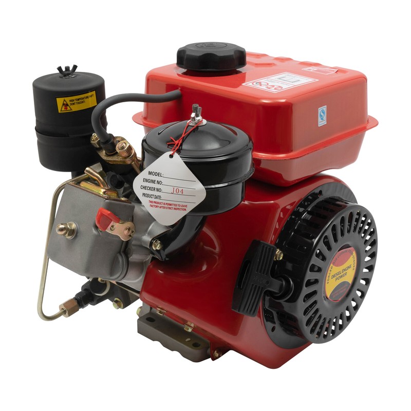3 HP 4 Stroke Engine 196CC Single Cylinder Forced Air Cooling Horizontal gallery