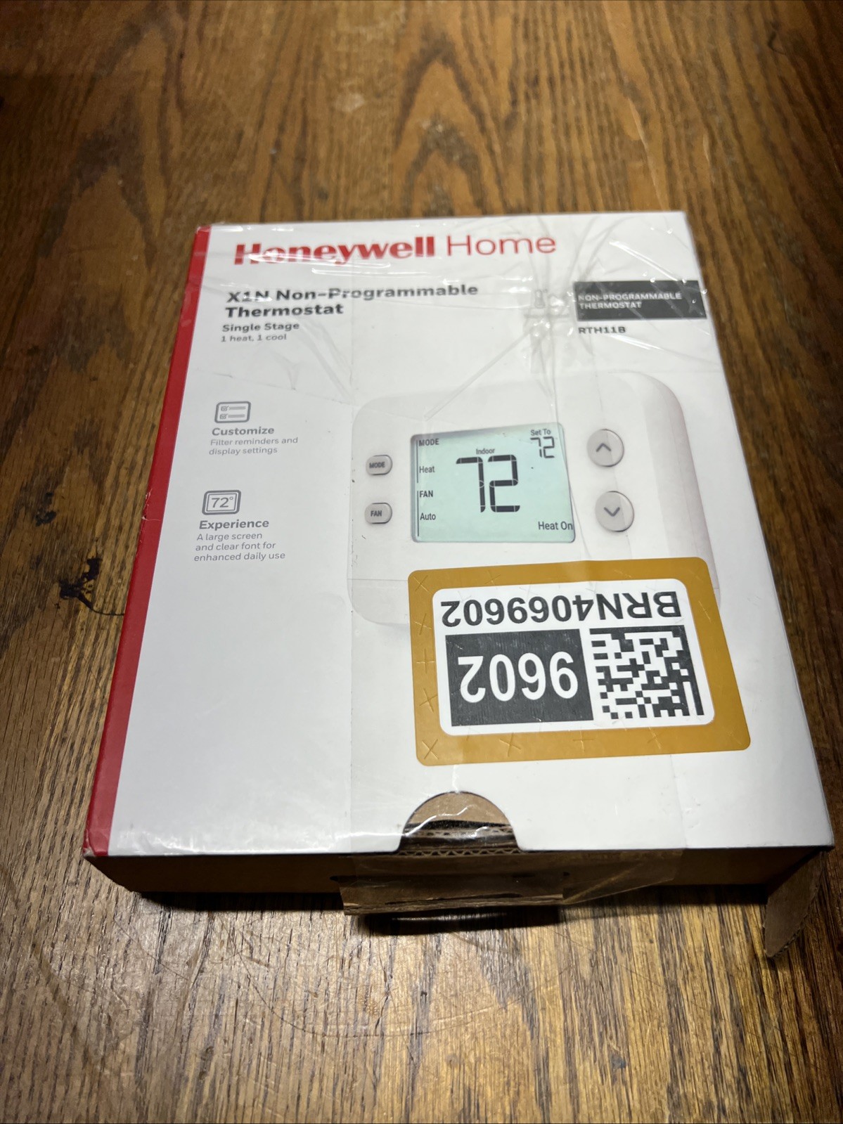 Honeywell Home RTH111B X1N Non-Programmable Thermostat 1H/1C Open Box - qty gallery