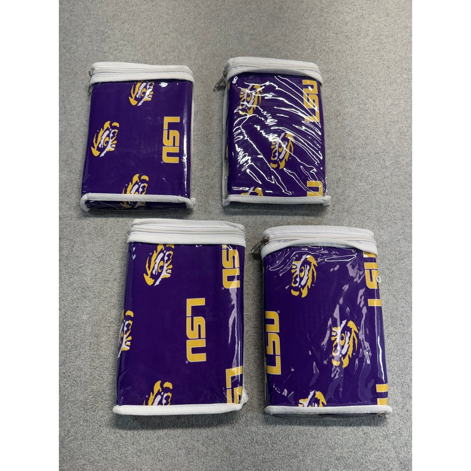 LSU Tigers NCAA Standard Pillowcase Purple Gold Team Logo College Covers NIP gallery