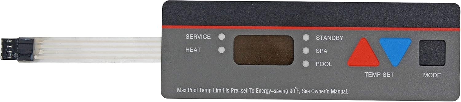 FDXLBKP193 Pool Heater Control Panel Keypad Membrane Switch for Hayward H200FDN gallery