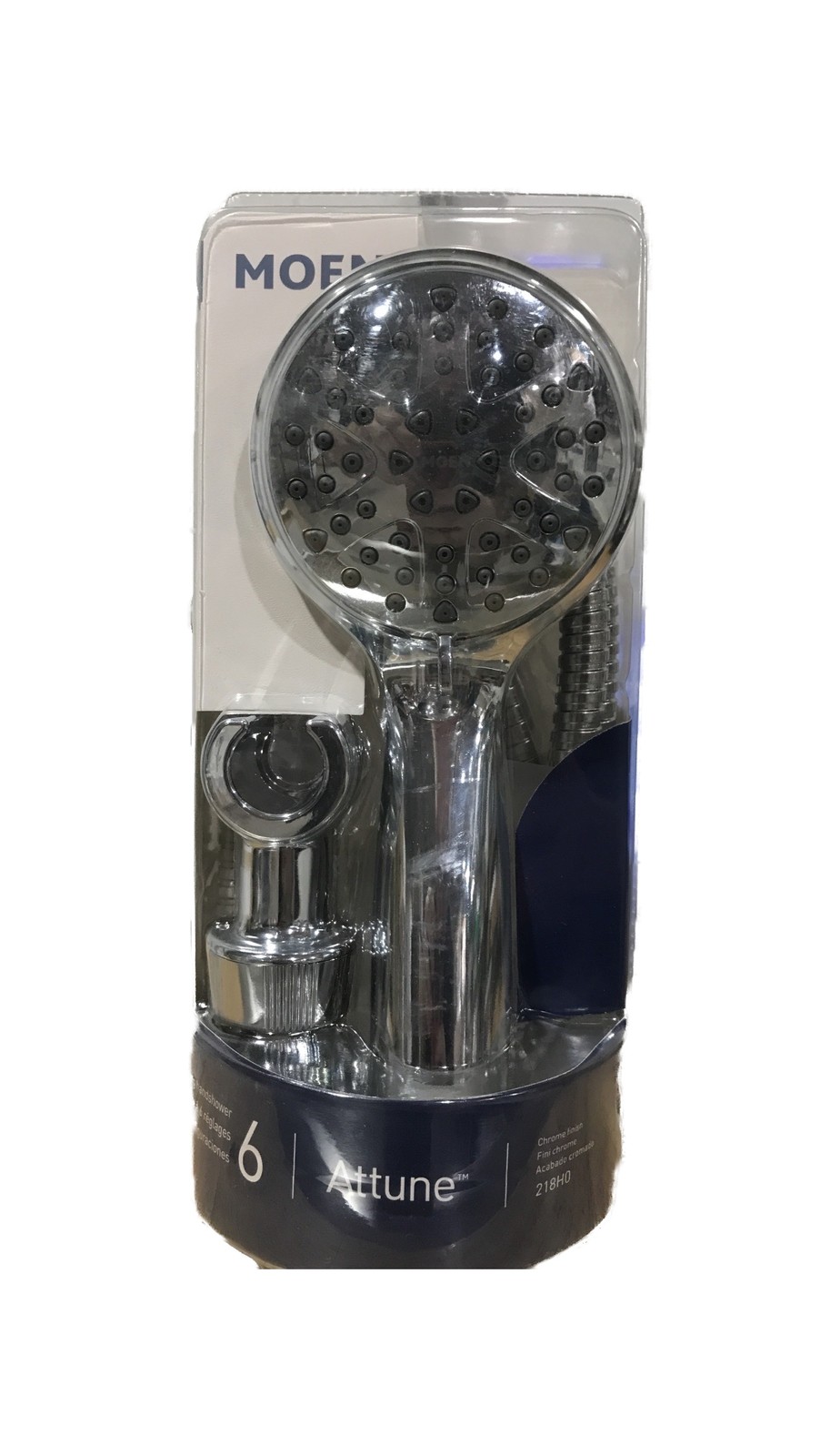 MOEN Attune 6-Spray Patterns Wall Mount 4" Handheld Shower Head 1.75 GPM Chrome gallery