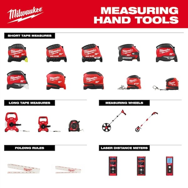Milwaukee Tool 48-22-1435E 35Ft Stud Tape Measure With Engineer's Scale gallery