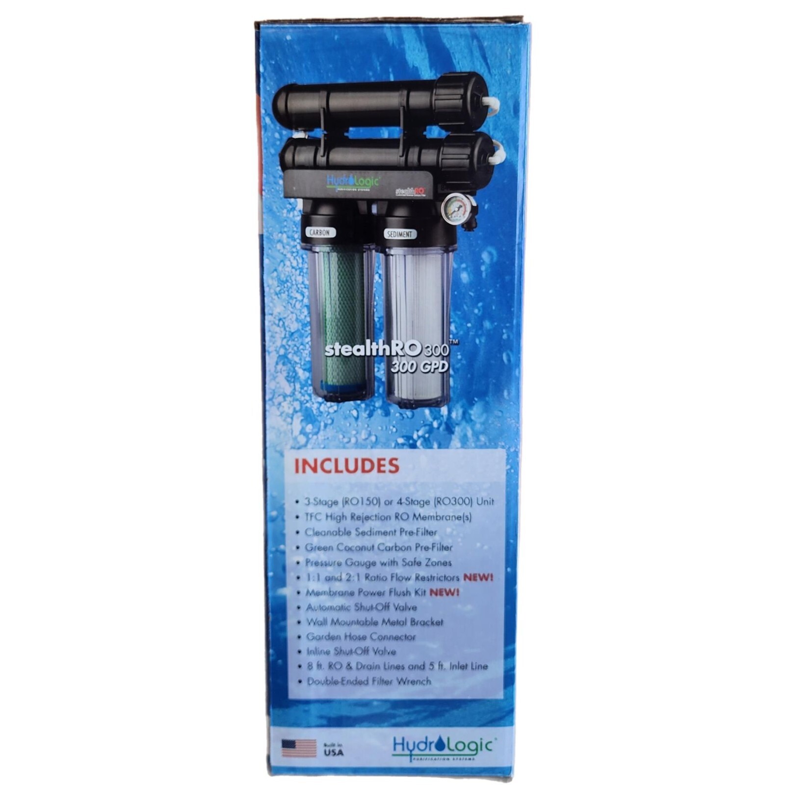 New Hydrologic Stealth-RO150 Reverse Osmosis System 150GPD Coconut Fiber Filter gallery