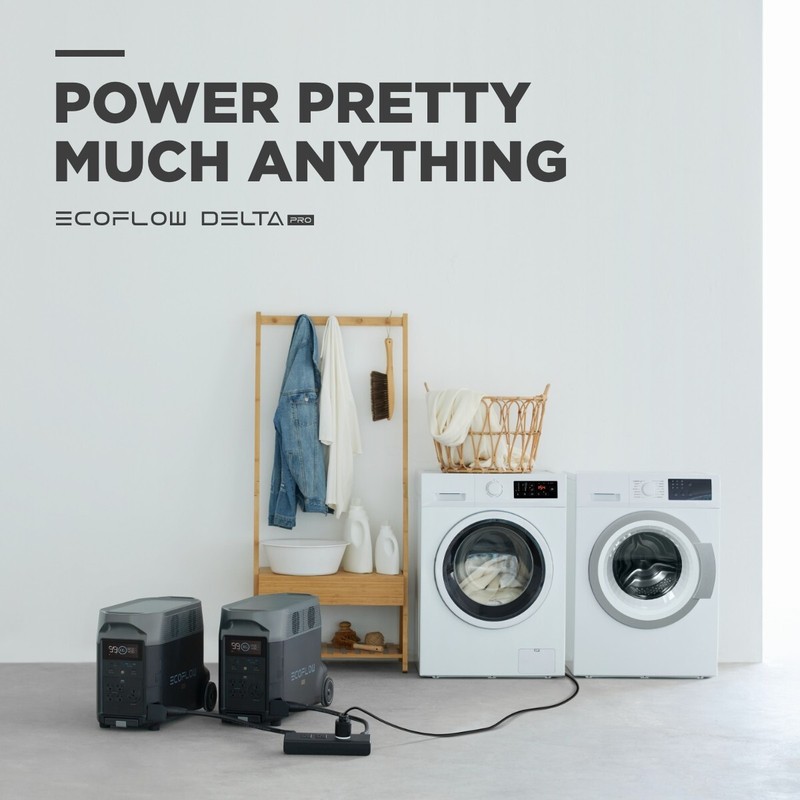 EcoFlow DELTA Pro Generato Extra Battery 3600Wh for Home Backup, Camping, LFP gallery