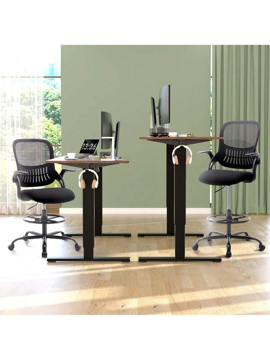 OLIXIS Drafting Chair Tall Office Standing Desk High Counter Height Chairs gallery