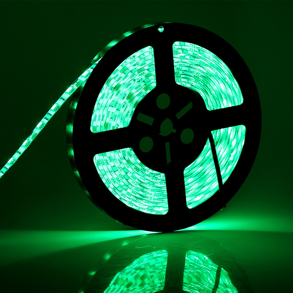 Green LED Strip Light Waterproof Decoration Ribbon Light for Garden Patio Bar 5M gallery