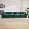 Convertible Sectional Sofa Upholstered 4 Seater Sofa Couch Lounge Deep Seat Sofa gallery