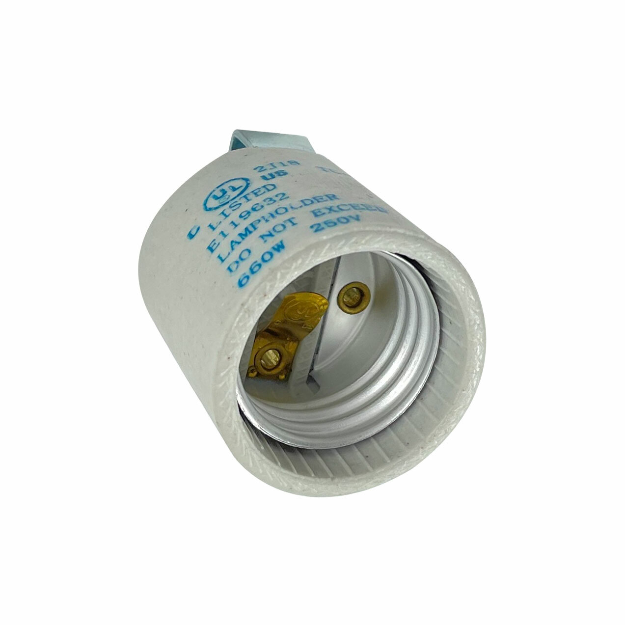 E26 E27 Medium Base Ceramic Lampholder Socket - Porcelain - 660W-250V Maximum gallery