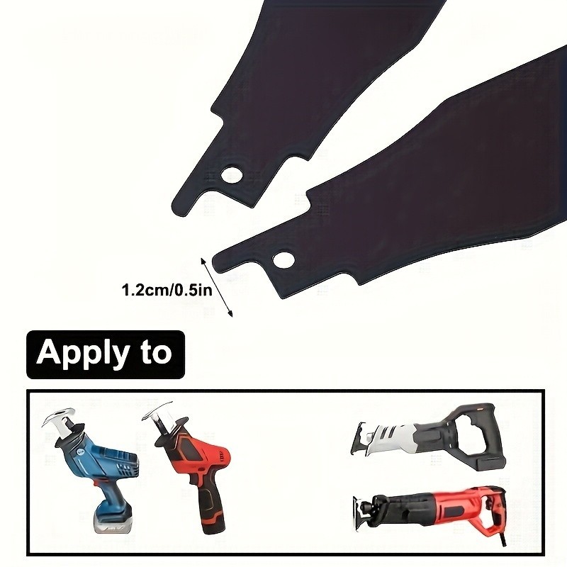 Multi-Purpose Reciprocating Saw Blades - Alloy Steel for Cutting & Scraping gallery