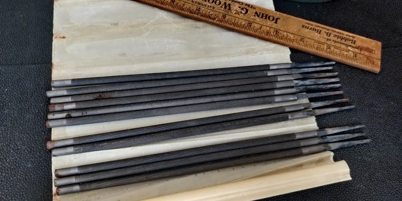10 pack ~ Chainsaw Files NEW OLD STOCK ~ 6" x 15/64" 6MM RARE SIZE gallery