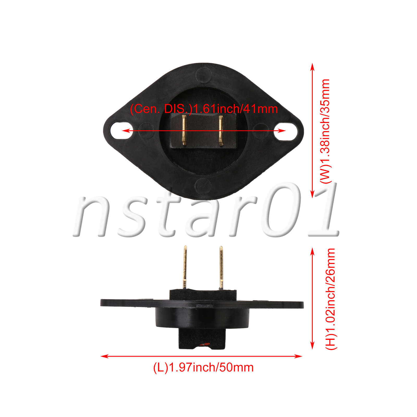 Thermistor DC32-00007A Plastic+Metal Replacement for AP4201716 N3SI-K41 N3S1-K41 gallery