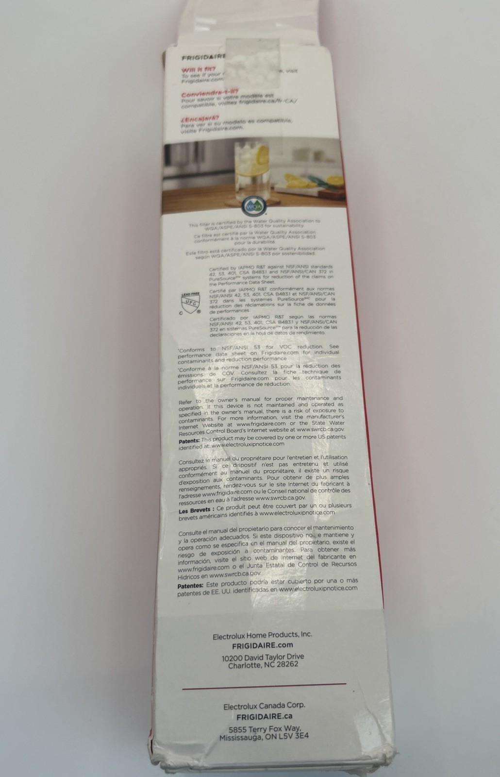 Frigidaire WF3CB Puresource 3 Refrigerator Water Filter NEW OPEN BOX!! gallery