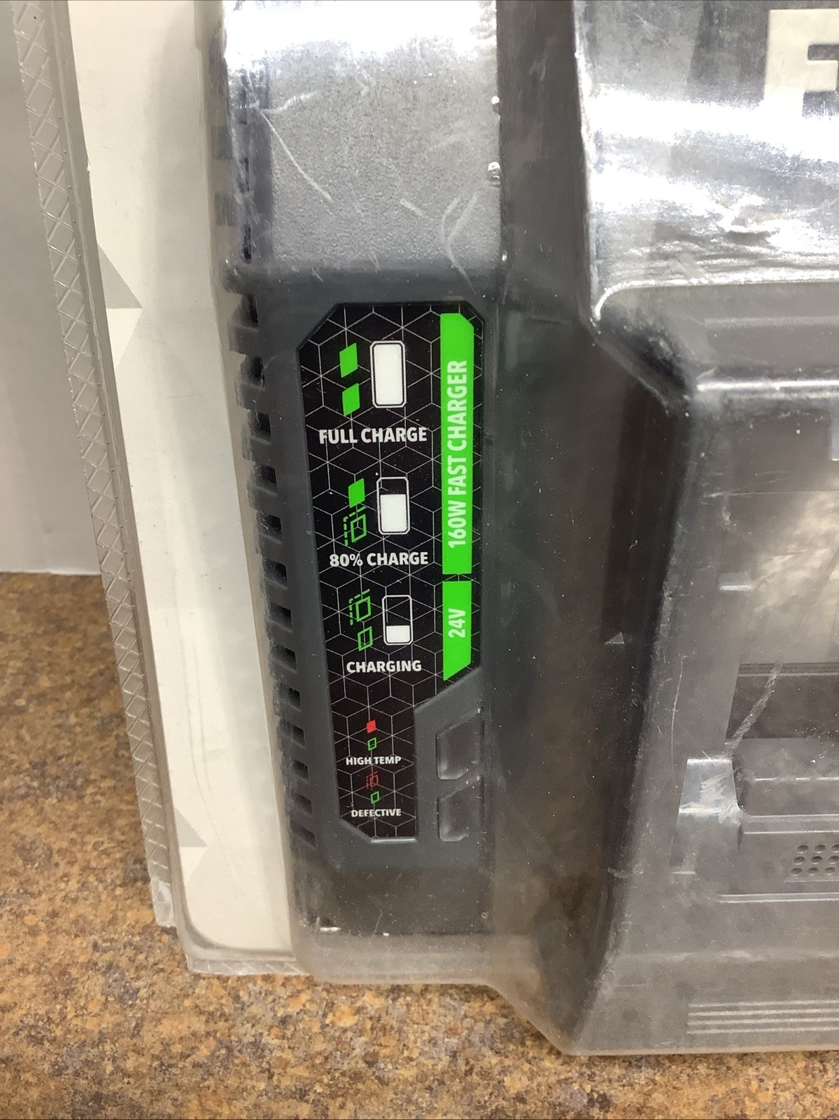 FLEX 24 -Volt 160W Lithium-ion Battery Fast Charger - Model #FX0411-Z - NEW! gallery