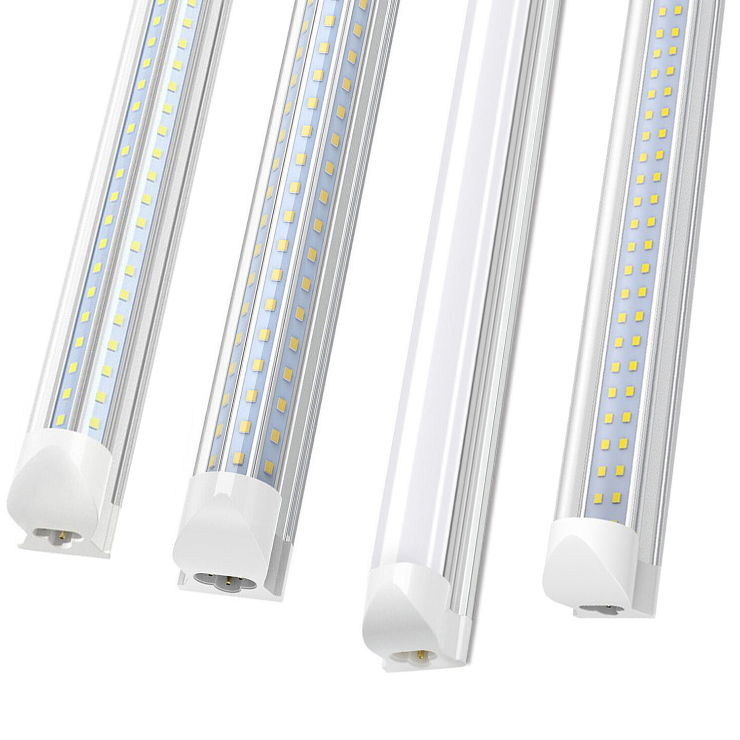 Integrated 8FT T8 LED Shop Light Fixtures 5000K 6000K 8 Foot LED Tube Light Bulb gallery