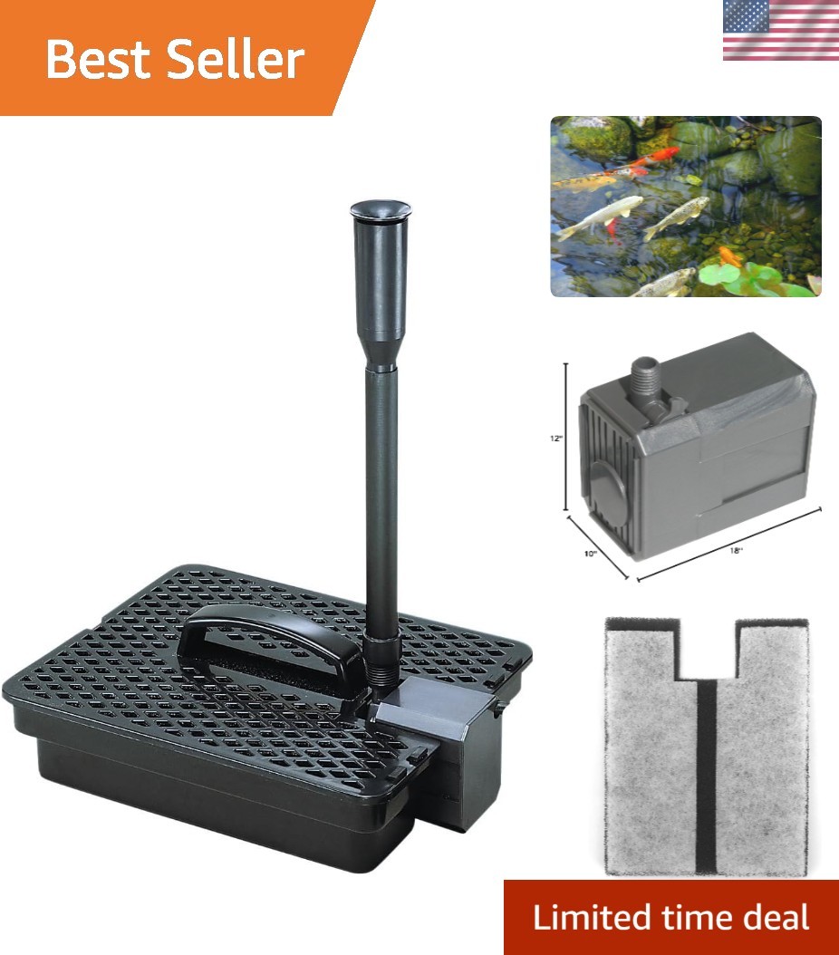 Complete Pondmaster PMK 190 Filter & Pump System – Simple Water Garden Solution gallery