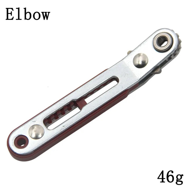 1pc Bidirectional Ratchet Elbow Screwdriver Wrench Hand Tool - NEW gallery