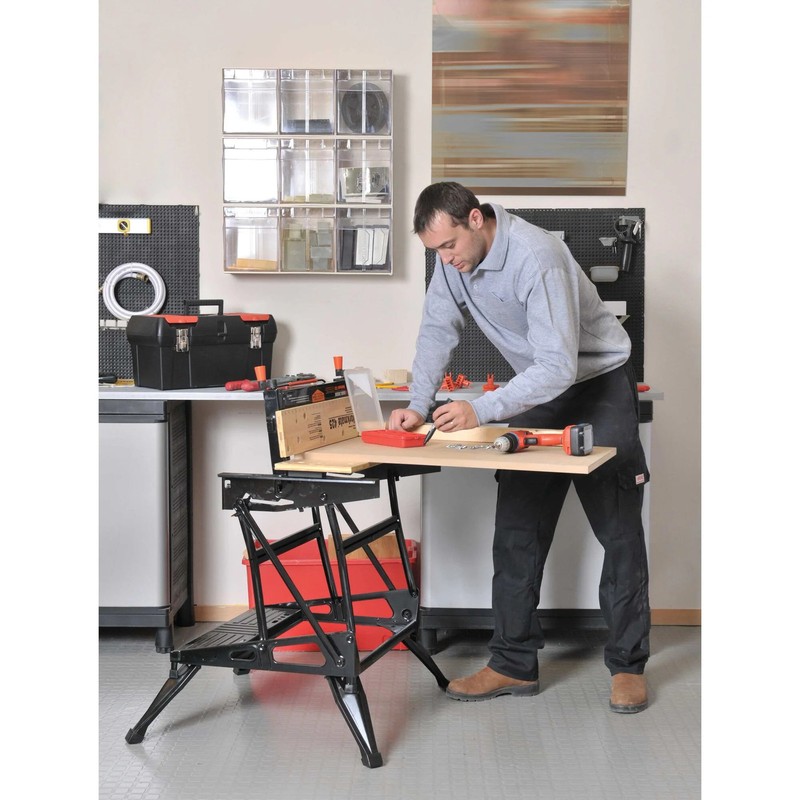 BLACK+DECKER Portable Workbench, Project Center And Vise - WM425-A gallery