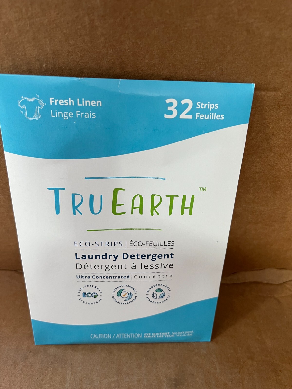 TruEarth FRESH LINEN Eco-Strips Laundry Detergent 32 Loads gallery