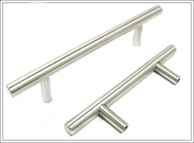 Solid Stainless Steel Bar Pull Handle For Drawer Kitchen Cabinet Hardware 2"-24" gallery