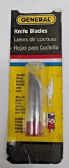 Pk/5 General Tools 1922 Knife Blade Fine Rounded 3ZH11