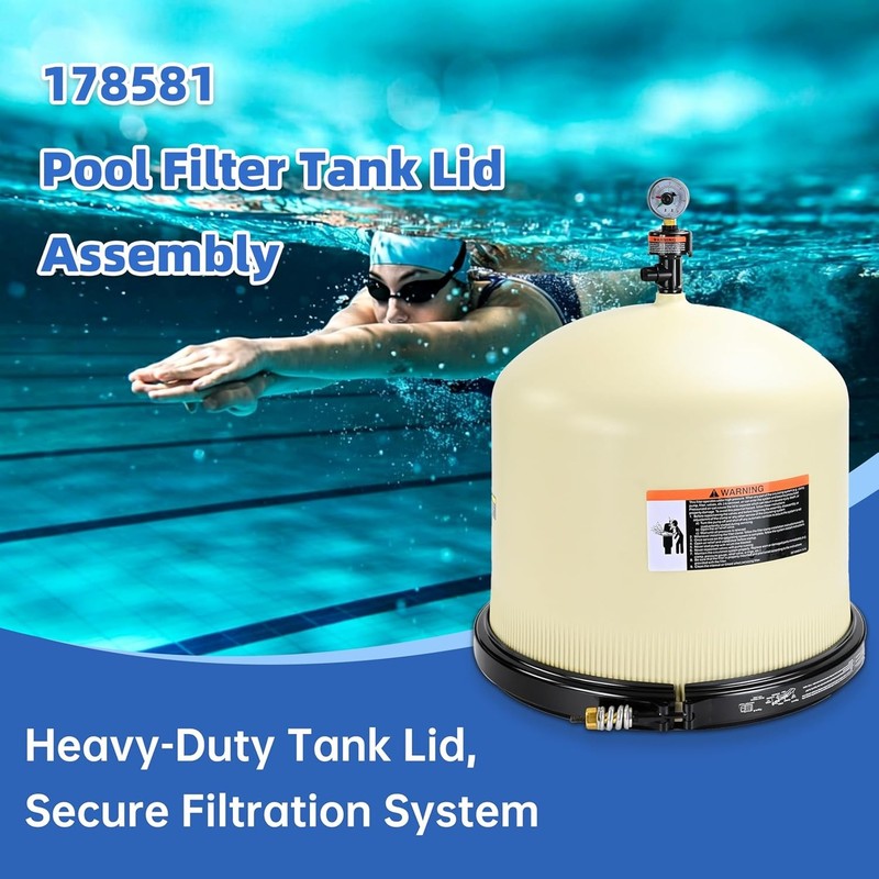 178581 Pool Filter Lid Assembly Compatible with Pentair Clean & Clear Plus 420 gallery