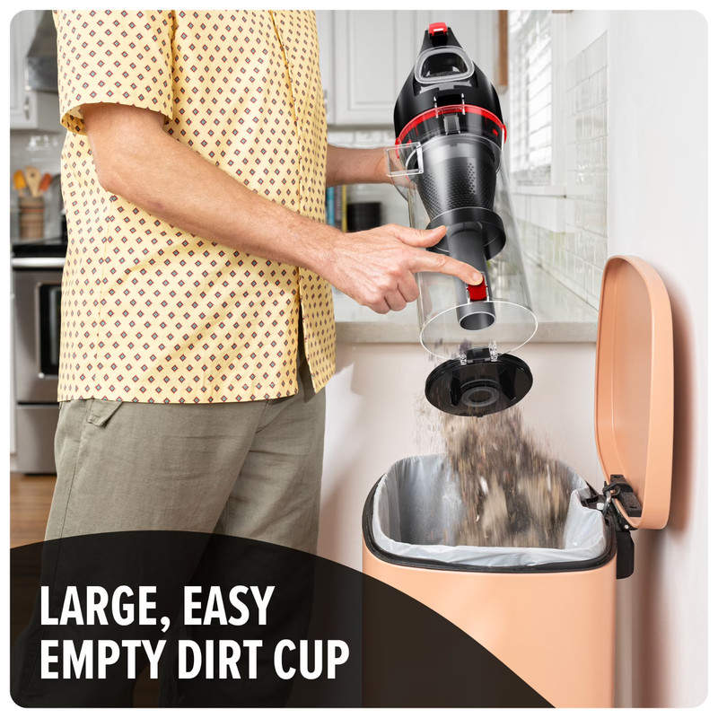 Dirt Devil Bagless Upright Vacuum Cleaner, Multi-Surface, UD76330V, Black gallery