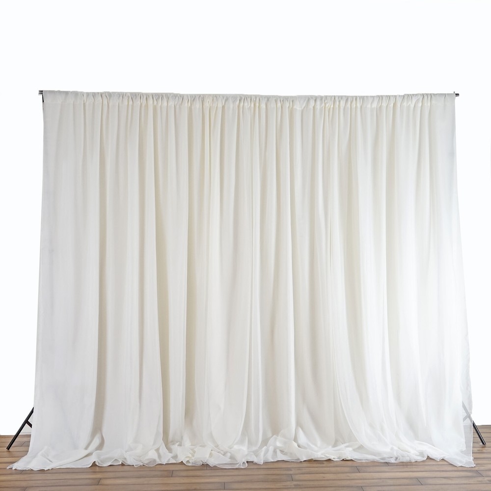 20ft x 10ft Ivory Professional BACKDROP Photo Background Wedding Decorations