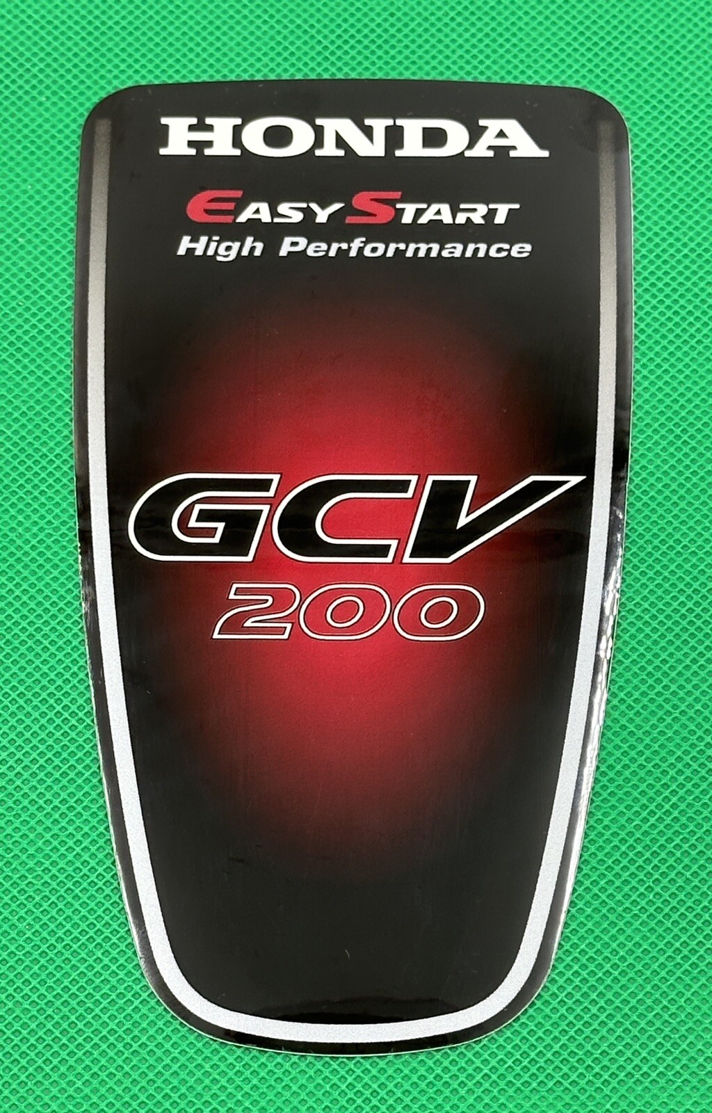 NEW Genuine HONDA GCV200 Decal Sticker Emblem HRX217K6 87169-Z9W-800 OEM gallery