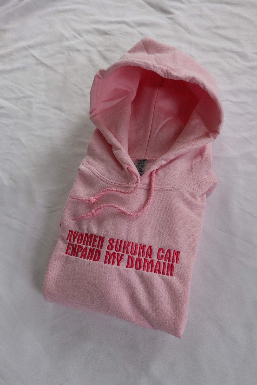 Embroidered 'Ryomen Sukuna can expand my domain' Hoodie or Crew Neck, Long Sleev gallery