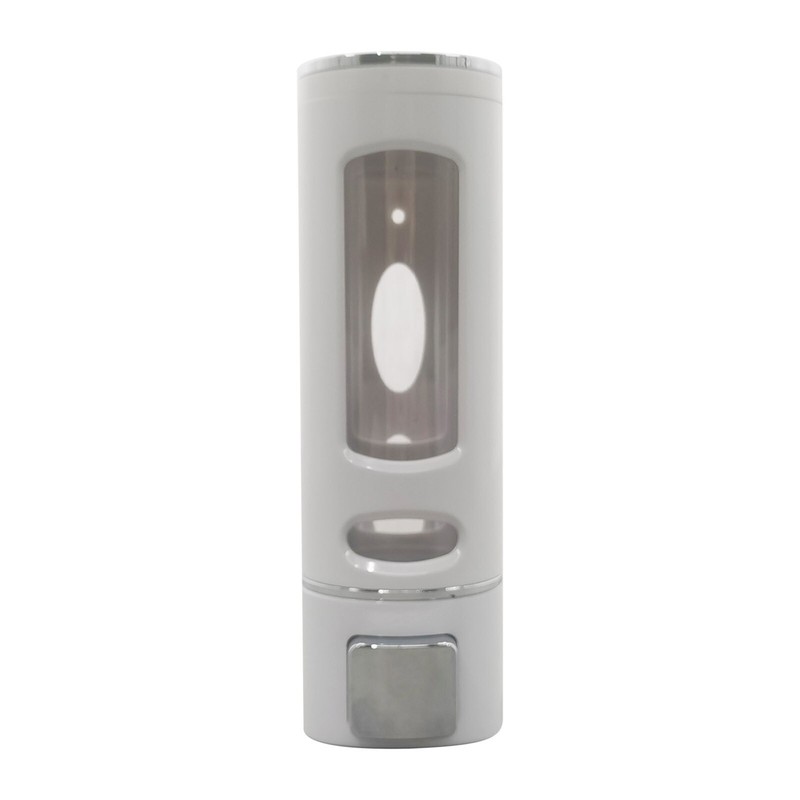 Manual Press Wall Mounted Single Head Soap Dispenser Bathroom Shower Gel Liquid gallery