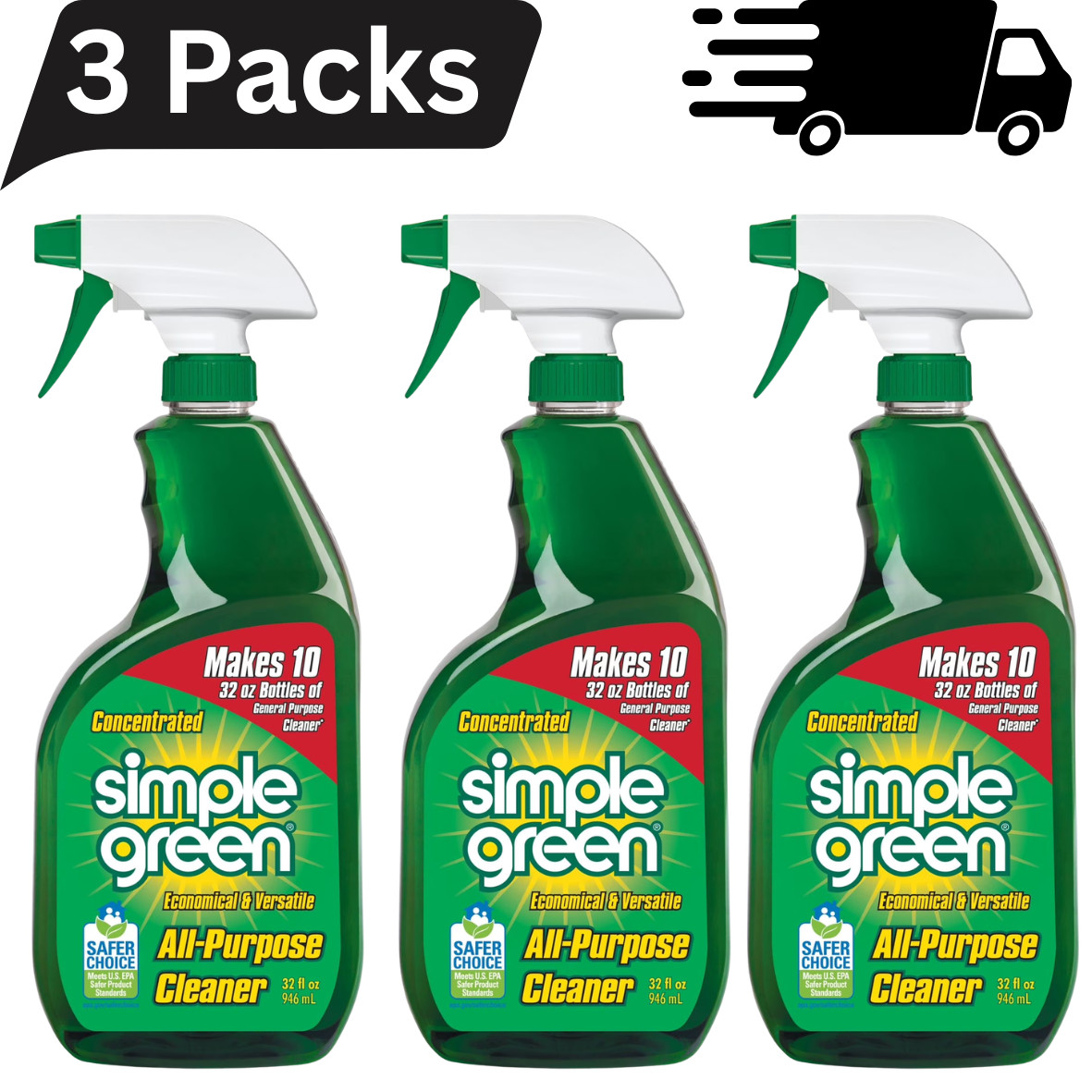 Simple Green All-Purpose Cleaner Concentrate, Spray Bottle, Original, 32 fl. oz gallery