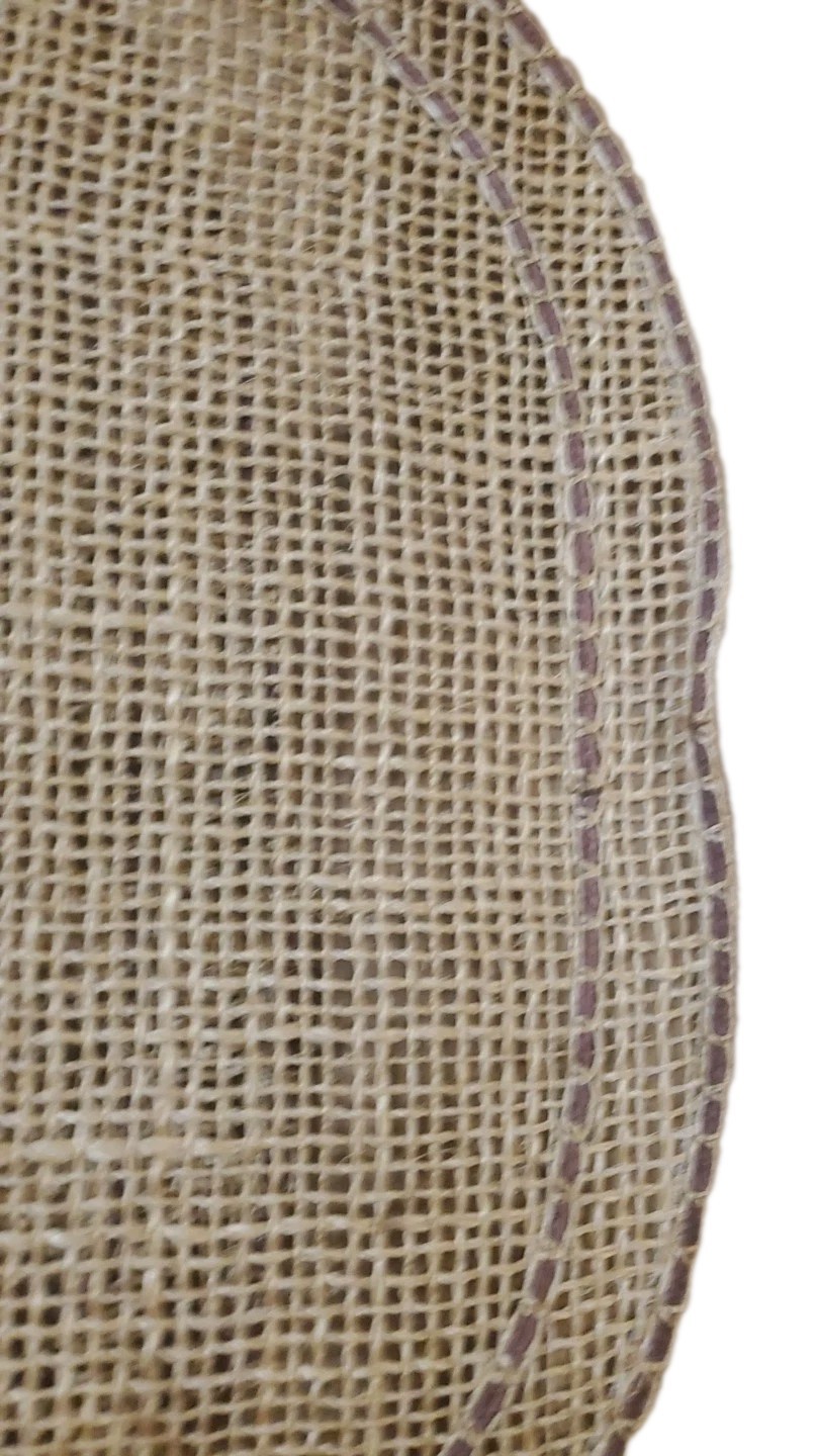 Wicker Rattan Oval Shaped Placemats Beige Natural Color Lot Of 4 gallery