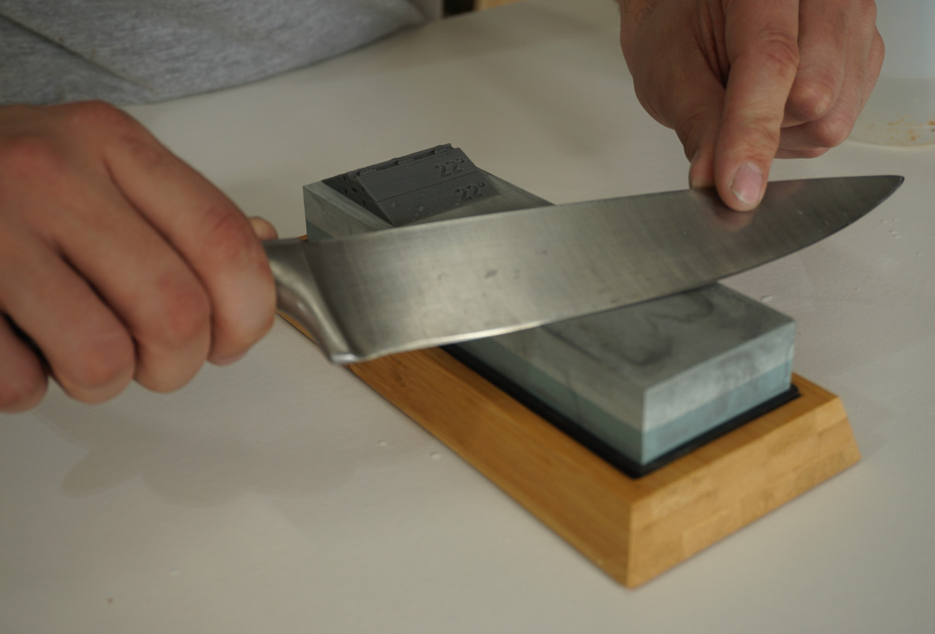 Knife Sharpening Angle Guide | Precise Honing at 4 Fixed Angles for Whetstone gallery