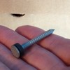 Open Box 4lb 5oz No Leak Ring Shank 1-1/2" Nail Galvanized Vtg Stock gallery