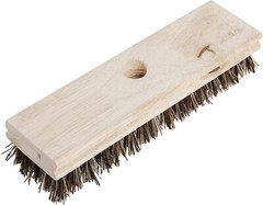 Contractor Grade Stiff DECK BRUSH Natural Fiber Blend Quickie #233 8-223JSINT-01