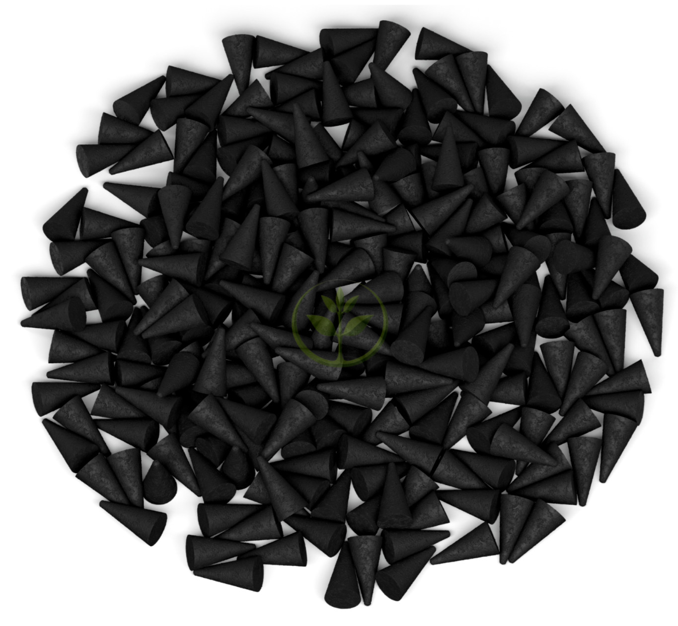 UNSCENTED Charcoal Incense Cones 1" TOPFLOW Bulk Wholesale Lot For Burner Holder gallery