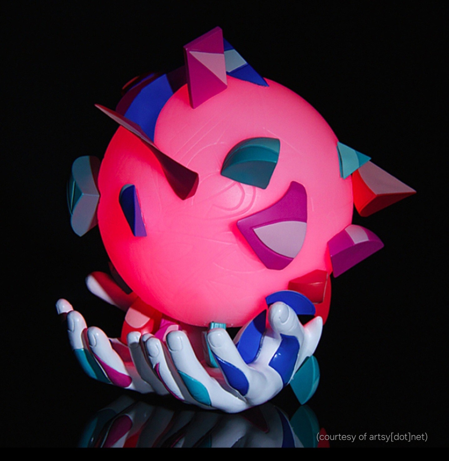 Floating LED Multicolor Ball Lamp Light - Louis De Guzman's DETACHED - LE /500 gallery