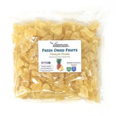 Dried Pineapple Chunks, 2 lbs. ~ YANKEETRADERS® Brand ~ FREE SHIPPING