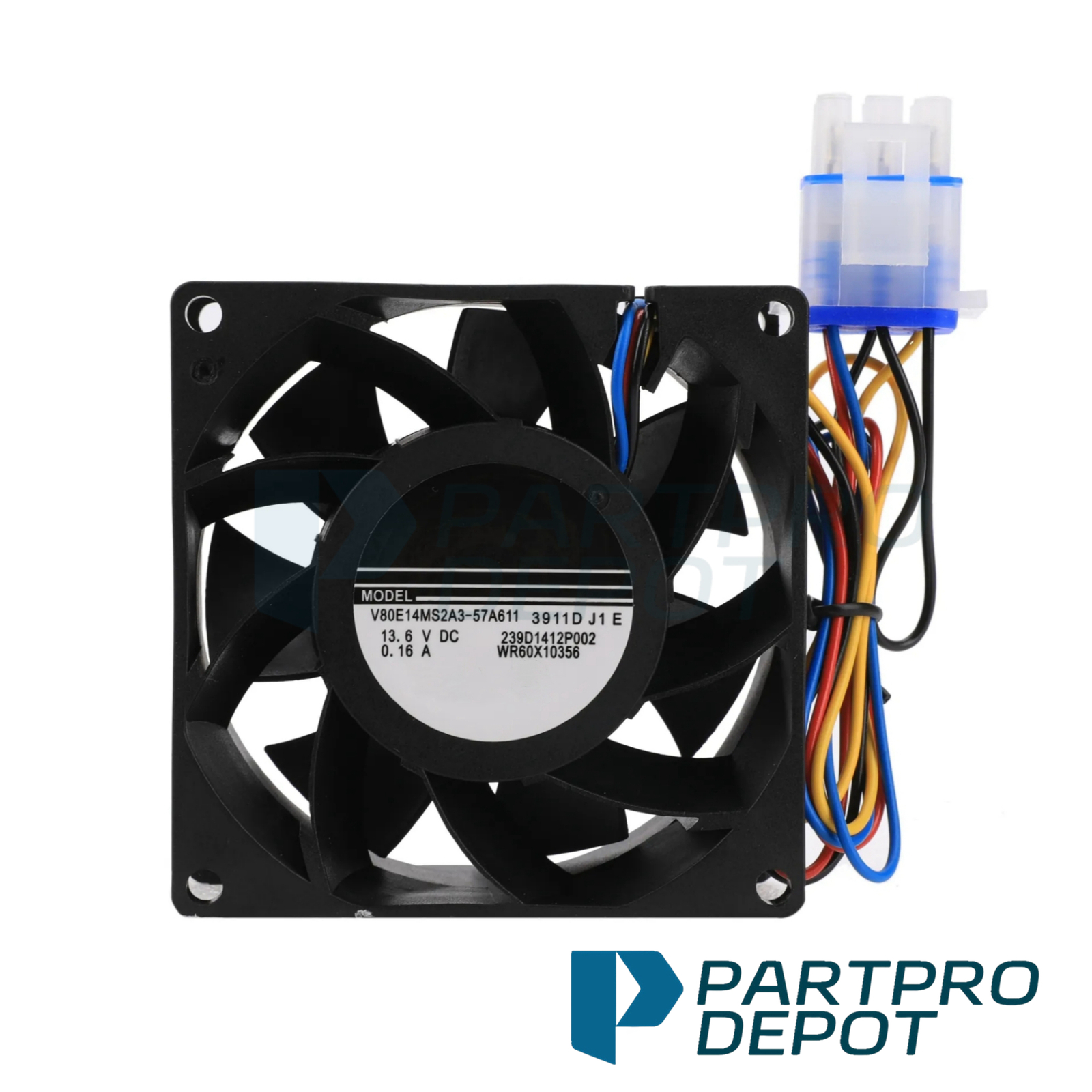 For GE Refrigerator Fan Nidec V80E14MS2A3-57A611 239D1412P002 13.6V WR60X10356 gallery