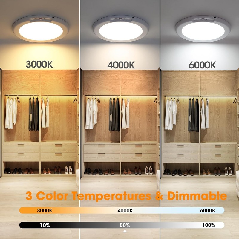 Wireless Closet Lights Motion Sensor，No Wiring motion sensor light indoor gallery