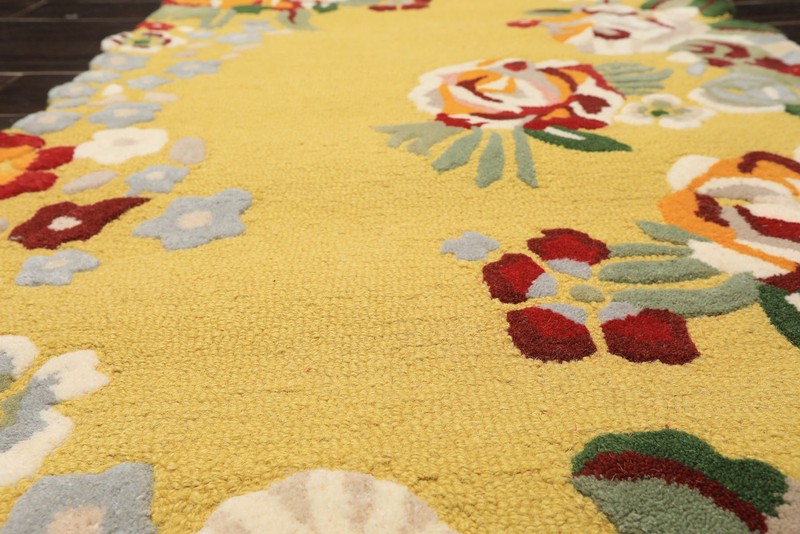 Irregular Shape Multi Size & Color Plush Pile Rug gallery