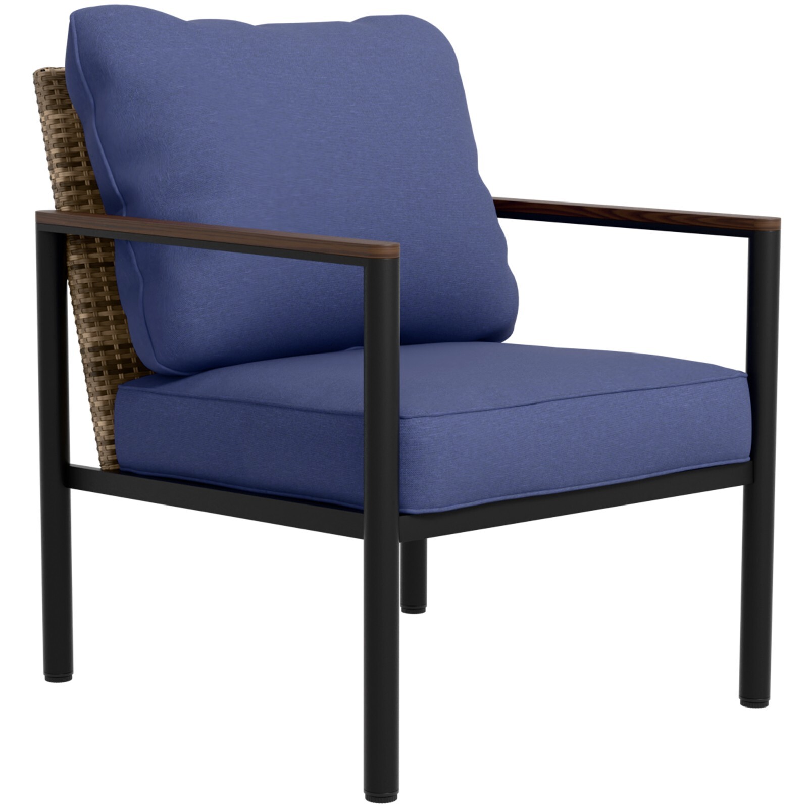 EAGLE PEAK Sunset Dune Collection Modern Outdoor Patio Furniture Chair gallery