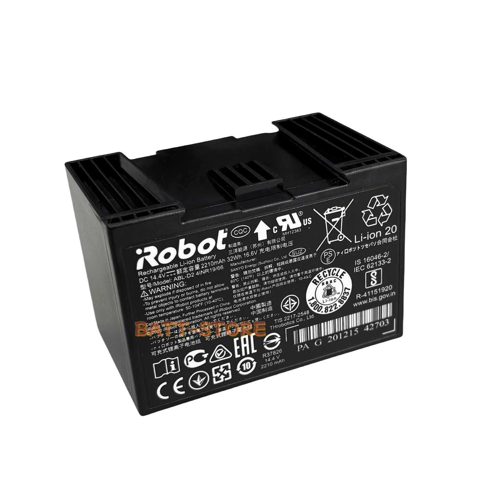 14.4V ABL-D2 Original Battery for iRobot Roomba j5 j6 j7 i1 i3 i4 i5 i7 i8+ e5 gallery