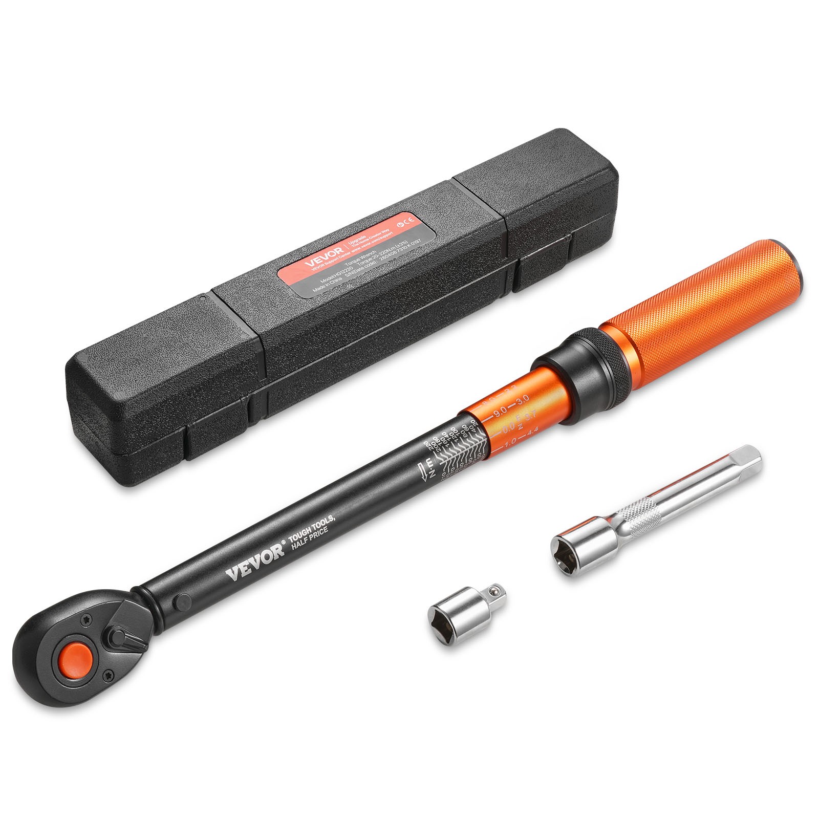 VEVOR Torque Wrench Drive Click Torque Wrench 14.8-162.4 lbf-ft / 20-220 N.m gallery