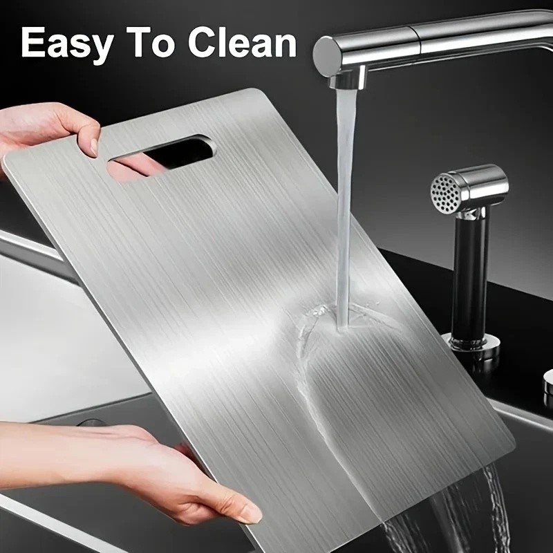Titanium Cutting Board 100% Pure Non-Stick Double-Sided 11x15.5" in for Kitchen gallery