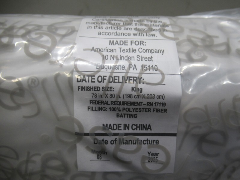 AllerEase Organic Cotton Mattress Pad - Blocks 99.9% of Allergens White KING gallery