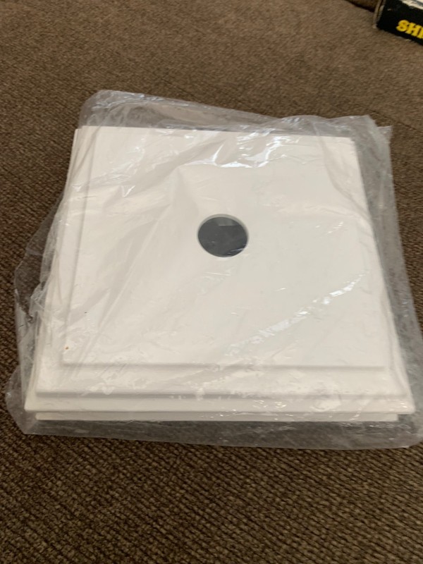 Vinyl Siding Square Standard Mounting Block - 7-1/2" - Universal Fit - White 000 gallery