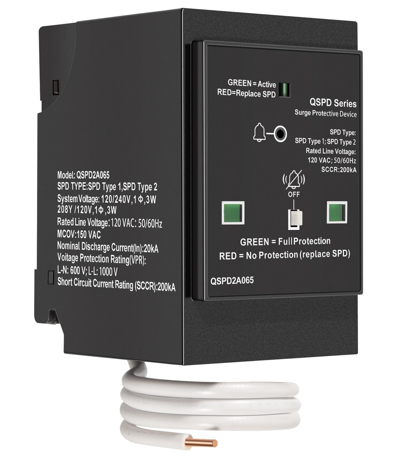 Replacement for Siemens QSPD2A065P Plug-in Surge Protection Device, 2-Pole... gallery